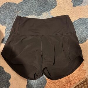 lululemon athletica Black Athletic Shorts